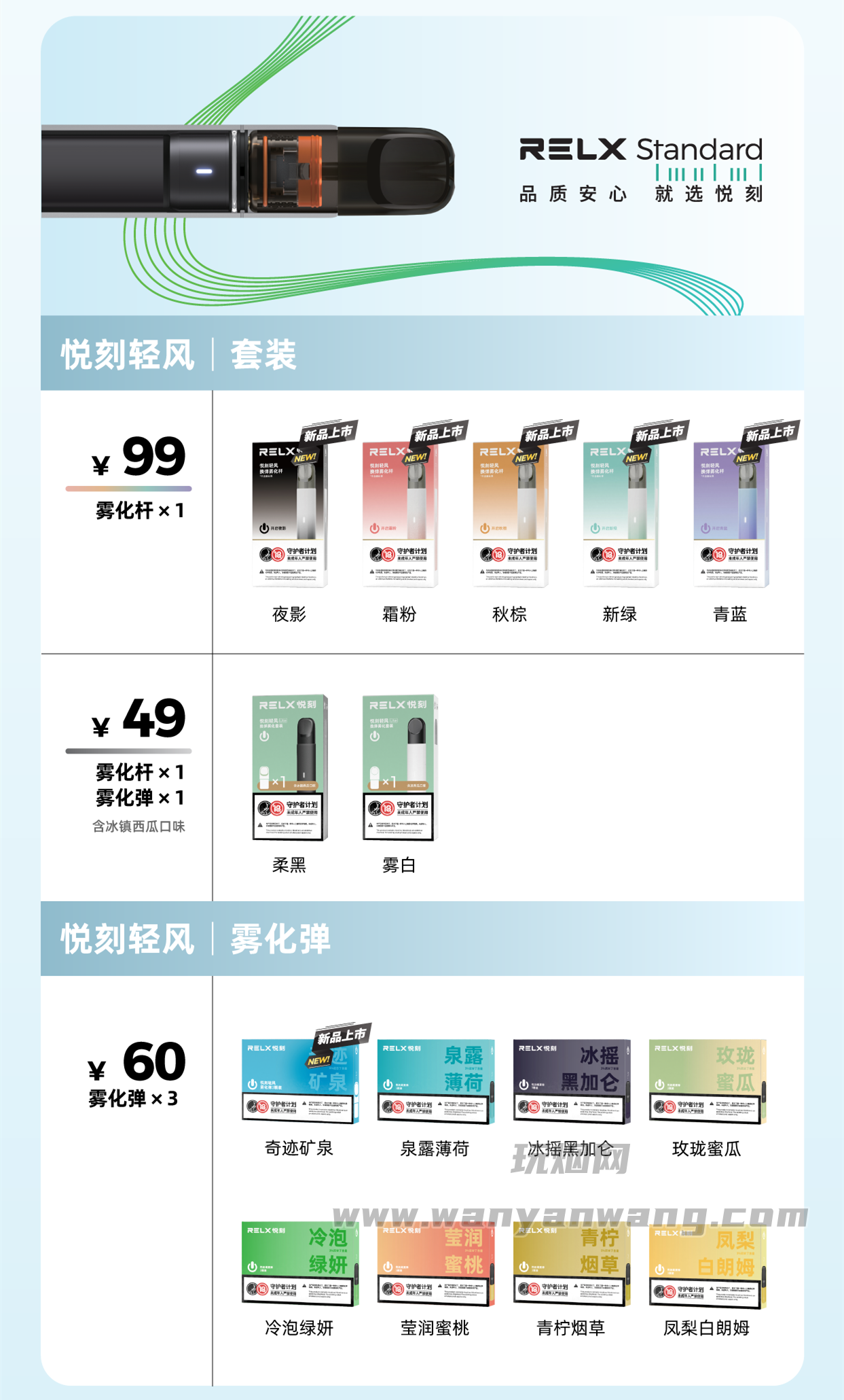 关于悦刻每一代都有什么区别的信息