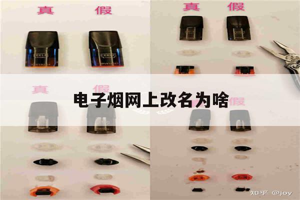 提醒! 电子烟网上改名为啥_(悦刻relx官网旗舰店)-第1张图片-电子烟烟油论坛