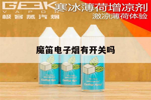 最新! 魔笛电子烟有开关吗(魔笛电子烟有开关吗图片)-第1张图片-电子烟烟油论坛