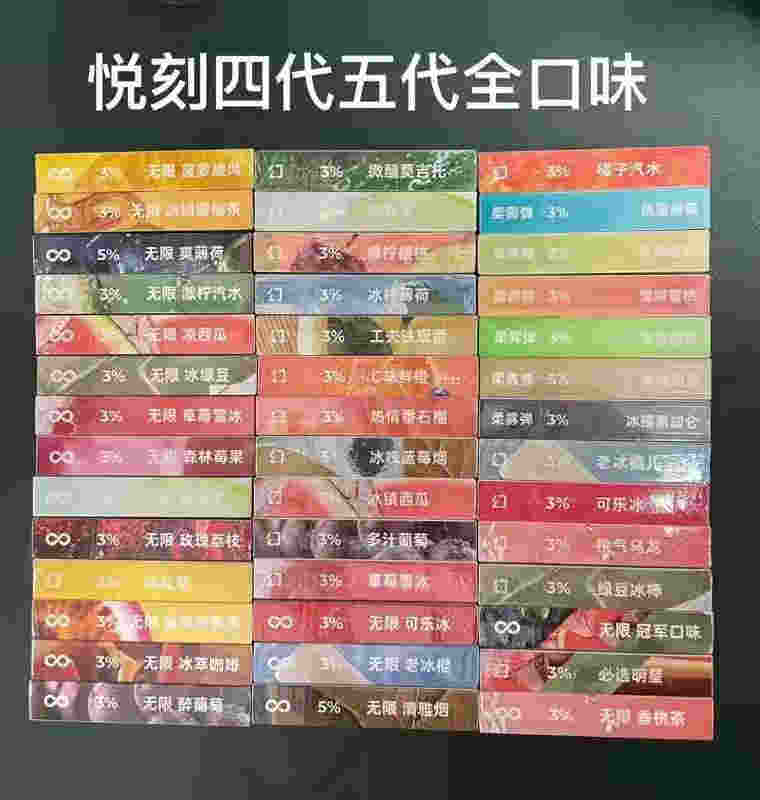 悦刻五代烟弹口味(悦刻五代烟弹口味哪个好抽)-第1张图片-番响电子烟