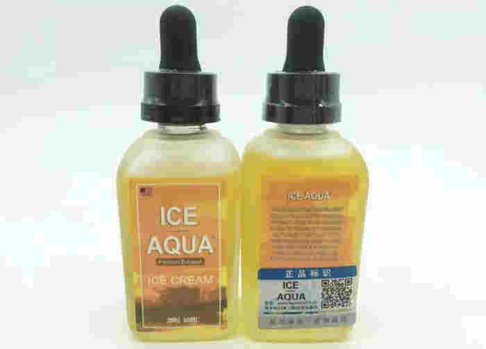 ICE AQUA深海冰泉香蕉冰淇淋烟油评测