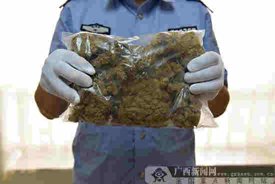 桂林市首例邮包走私大麻烟油案开庭审理