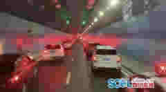 时隔一月 遂宁观音湖隧道又现“教科书式让道”