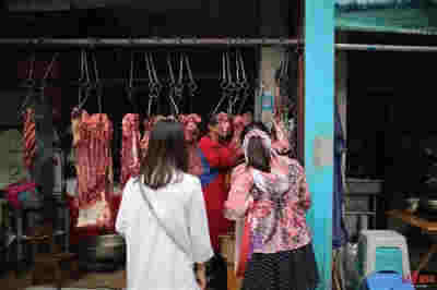 牛肉店生意不错