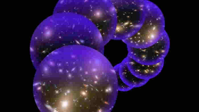 科学家用计算机模拟出虚拟宇宙来研究星系的形成